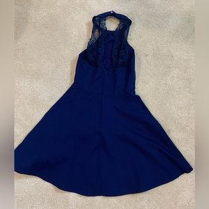 Lulu’s Navy Homecoming Dress